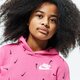 detská mikina NIKE MIKINA S KAPUCŇOU SPORTSWEAR cz2566-684 farba ružová