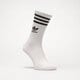 dámske ponožky ADIDAS PONOŽKY 3-PACK SOCKS CREW il5026 farba biela