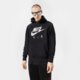 pánska mikina NIKE MIKINA S KAPUCŇOU DM5202 dm5202-010 farba čierna