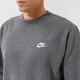 pánska mikina NIKE MIKINA SPORTSWEAR CLUB FLEECE bv2662-071 farba sivá