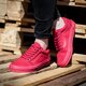 dámske tenisky (obuv) VANS OLD SKOOL  v4ojaefw farba červená