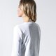 dámske tričko NIKE TRIČKO W NSW TEE ESSNTL LS ICON FTRA bv6171-100 farba biela