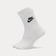 dámske ponožky NIKE PONOŽKY SPORTSWEAR EVERYDAY ESSENTIAL dx5025-100 farba biela