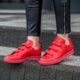 dámske tenisky (obuv) ADIDAS STAN SMITH CF W s80043w farba červená