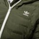 dámska zimná bunda ADIDAS BUNDA SLIM ab2855 farba zelená