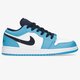 detské tenisky (obuv) AIR JORDAN 1 LOW  553560-144 farba modrá