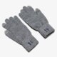 detské rukavice PUMA RUKAVICE ZIMNÉ CAT KNIT GLOVES 4126902 farba sivá