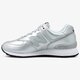 dámske tenisky (obuv) NEW BALANCE WL574NRI wl574nri farba strieborná