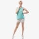 dámske top NIKE TRIČKO SIGNAL TRIČKO-MUSCLE 644712466 farba zelená