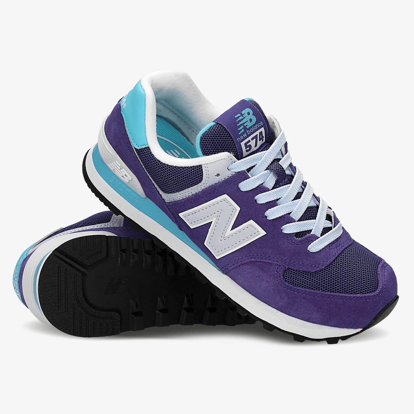 NEW BALANCE WL574CPH WL574CPH | farba FIALOVÁ | Módne New Balance. Ženy ...