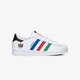 detské tenisky (obuv) ADIDAS SUPERSTAR C  fw5238 farba biela