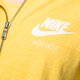 dámska mikina NIKE MIKINA GYM VINTAGE FZ HOODIE 726057703 farba žltá
