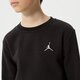 detská mikina JORDAN MIKINA JUMPMAN ESSENTIALS CREW BOY 95b130-023 farba čierna