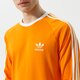 pánske tričko ADIDAS TRIČKO 3-STRIPES LS T he9531 farba oranžová