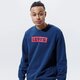 pánska mikina LEVI'S MIKINA T3 GRAPHIC CREW 38796-0029 farba tmavomodrá