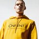 pánska mikina CONFRONT MIKINA ESSENTIAL YLW HOODY  cf39blm38001 farba žltá