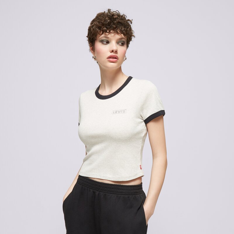 LEVI'S TRIČKO GRAPHIC RINGER MINI TEE GREYS
