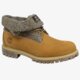 pánske zimné topánky (obuv) TIMBERLAND ROLL TOP F/F AF a11r7 farba sivá