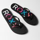 dámske šľapky ROXY SANDY arjl100438bl0 farba čierna