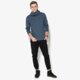 pánska mikina NIKE MIKINA NSW TCH FLC HOODIE PO 832116464 farba tmavomodrá