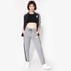 dámske nohavice NIKE NOHAVICE  NSW RALLY PANT REG AIR 856865091 farba sivá