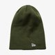 detská čiapka NEW ERA ČIAPKA ZIMNÁ ESSENTIAL LONG KNIT NE GRN 80337584 farba zelená