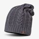 dámska čiapka TIMBERLAND ČIAPKA ZIMNÁ CABLE SLOUCHY a1egj010 farba tmavomodrá