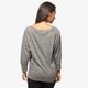 dámska mikina NIKE MIKINA GYM VINTAGE CREW 678383091 farba sivá