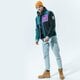 pánska mikina TIMBERLAND FLÍSOVÁ MIKINA YC OUTDOOR   ARCHIVE SHERPA FLEECE tb0a2axtaq31 farba viacfarebná