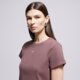dámske tričko NIKE TRIČKO RIB TGHT SS TEE W NSW hv4994-502 farba hnedá
