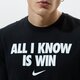 pánske tričko NIKE TRIČKO "ALL I KNOW IS WIN" NBA dd0773-010 farba čierna