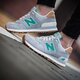 dámske tenisky (obuv) NEW BALANCE WL574BCB wl574bcb farba sivá