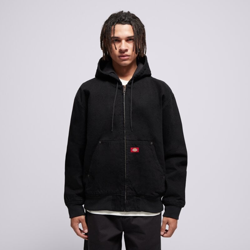 DICKIES BUNDA ZIMNÁ HILHAM LINED DENIM HOODED BOMBER