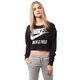 dámska mikina NIKE MIKINA RU NTF CREW 646542010 farba čierna