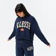dámska mikina ELLESSE MIKINA S KAPUCŇOU RAMO CROP HOODY NAVY sgp15918429 farba tmavomodrá