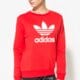 dámska mikina ADIDAS MIKINA CREW SWEATER ay8118 farba červená