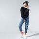 dámska mikina FILA MIKINA EFFIE CREW SWEAT 688053002 farba čierna
