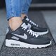 detské tenisky (obuv) NIKE AIR MAX 90 LTR BG 833412-021 farba sivá