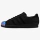 ADIDAS SUPERSTAR 80S TOE W METAL s76710 farba čierna