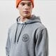 pánska mikina VANS MIKINA S KAPUCŇOU MN TRIED AND TRUE PO CEMENT HEATHER vn0a54az02f1 farba sivá