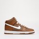 pánske tenisky (obuv) NIKE DUNK HI RETRO dj6189-200 farba hnedá