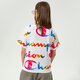 dámske tričko CHAMPION TRIČKO CREWNECK TRIČKO 114994wl001 farba biela
