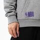 pánska mikina NEW ERA MIKINA S KAPUCŇOU HALF LOGO OS LAKERS LOS ANGELES LA 60284624 farba sivá