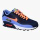 NIKE AIR MAX 90 MESH (GS)  724855408 farba tmavomodrá