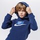 detská mikina NIKE MIKINA S KAPUCŇOU SPORTSWEAR BOY cj7861-410 farba tmavomodrá