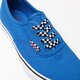 detské skate obuv VANS UY AUTHENTIC ELASTIC LACE va38h4q6g farba modrá