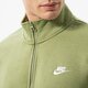 pánska mikina NIKE MIKINA M NSW CLUB BB HZ TOP dd4732-334 farba khaki