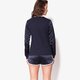 dámska mikina ADIDAS MIKINA 3 S LS TEE bj8378 farba tmavomodrá