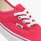 dámske tenisky (obuv) VANS AUTHENTIC  vn000ee3red1w farba červená