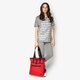 dámske tričko NIKE TRIČKO TEE-STRIPE 726080091 farba sivá